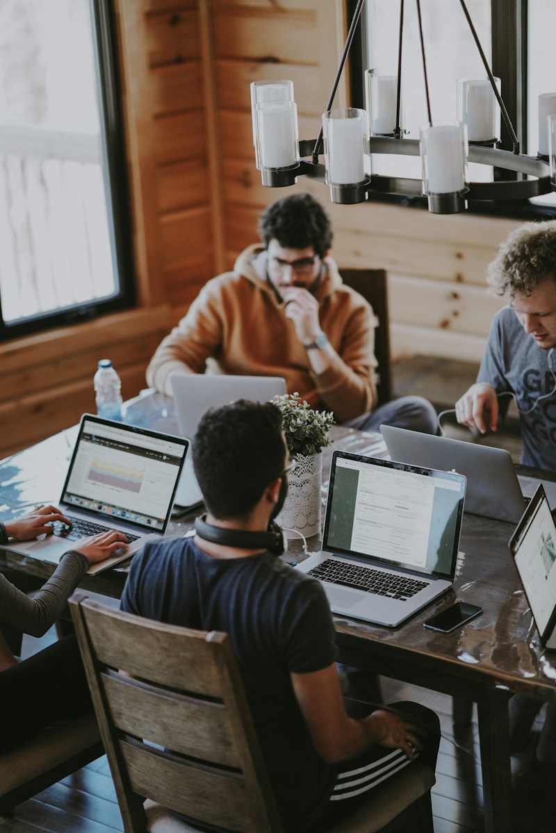 Collaborators building shared understanding and authentic professional connections